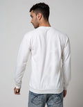 Details Sweatshirt Jumper Long Sleeve Round Neck Yandard Stripe