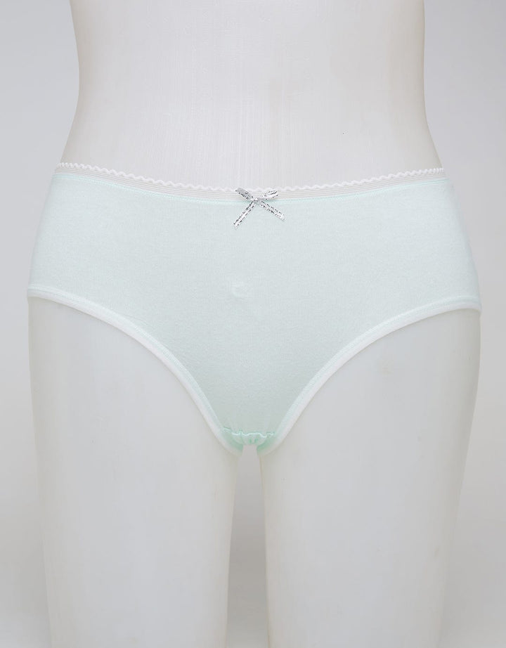 Nevada Midi Briefs Plain Rubber Flower