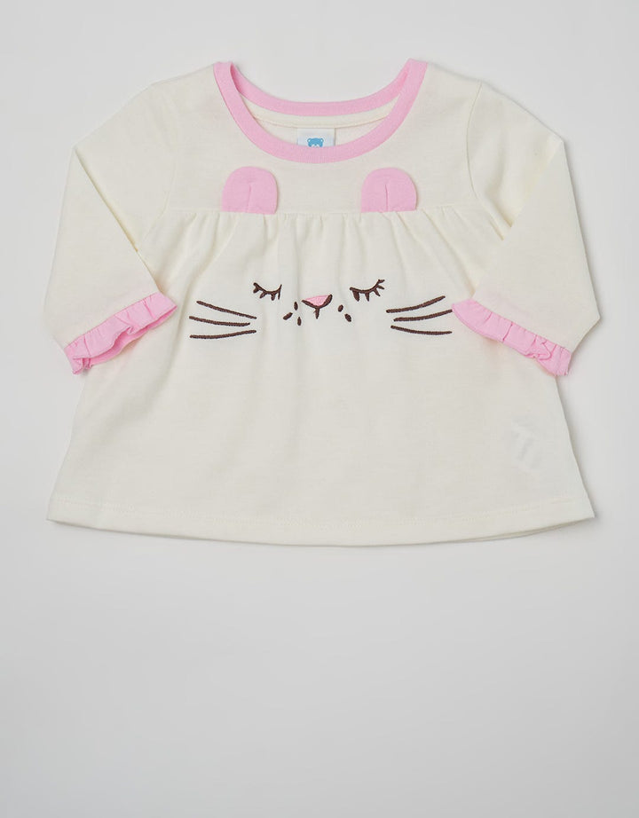 Pipiniko Long Sleeve T-Shirt Geber Cat