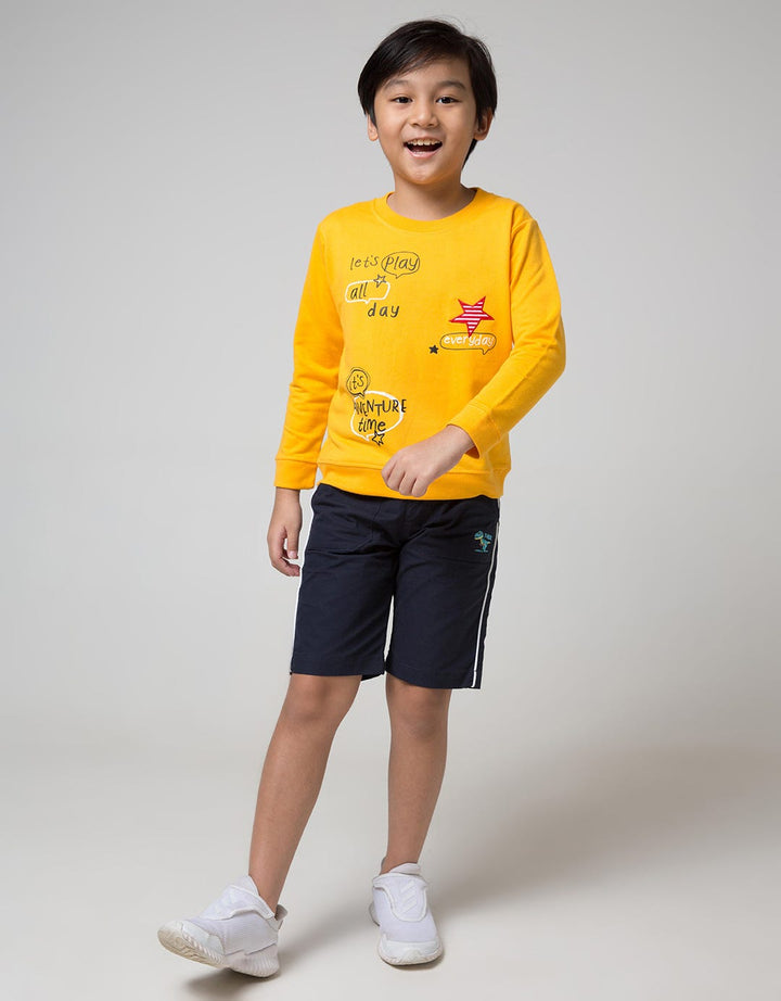 Little M Sweater Let'S Play All Day