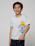 Little M Short Sleeve T-Shirt Splash Space Shuttle Kantong
