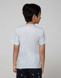 Little M Short Sleeve T-Shirt Splash Space Shuttle Kantong
