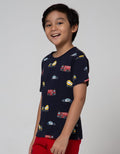 Little M Short Sleeve T-Shirt Car Transportation