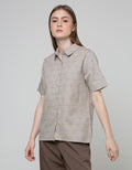 Details Short Sleeve Shirt Coord