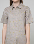 Details Short Sleeve Shirt Coord