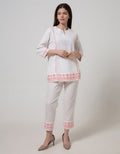 Details Long Sleeve Blouse On Bottom