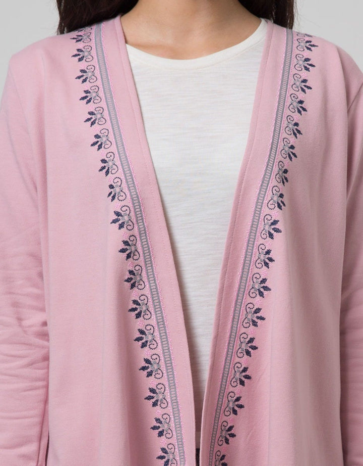 Details Cardigan Outer Embro