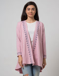 Details Cardigan Outer Embro