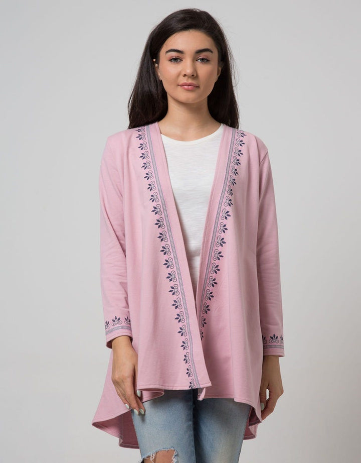 Details Cardigan Outer Embro