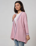 Details Cardigan Outer Embro
