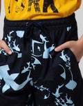 Aero Kids Shorts Pants Fullprintnofloc Tade Regular Ocean Sharky