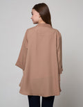 Details Blazer Choc Outer Crape