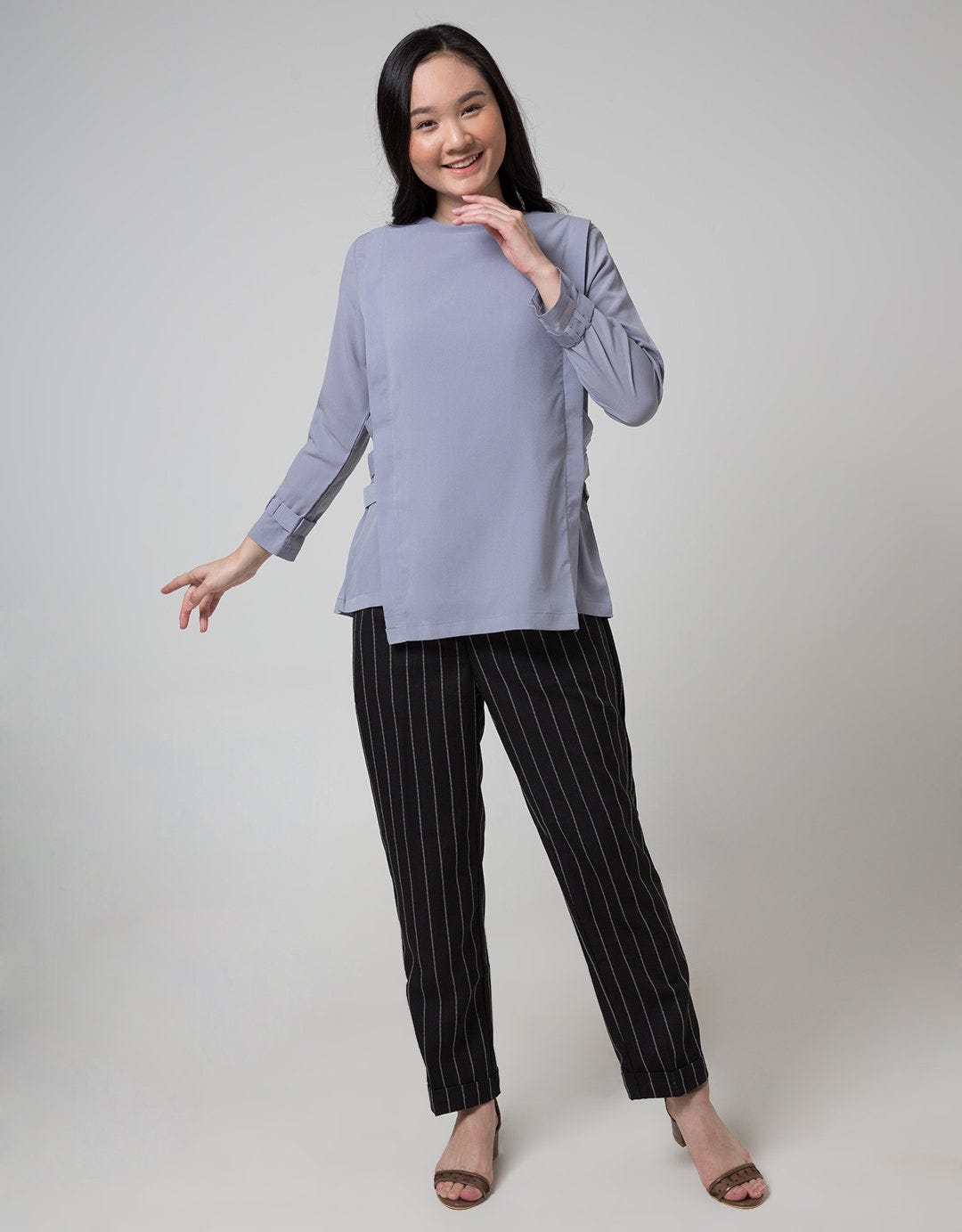 Chassia Long Sleeve Azarine Top