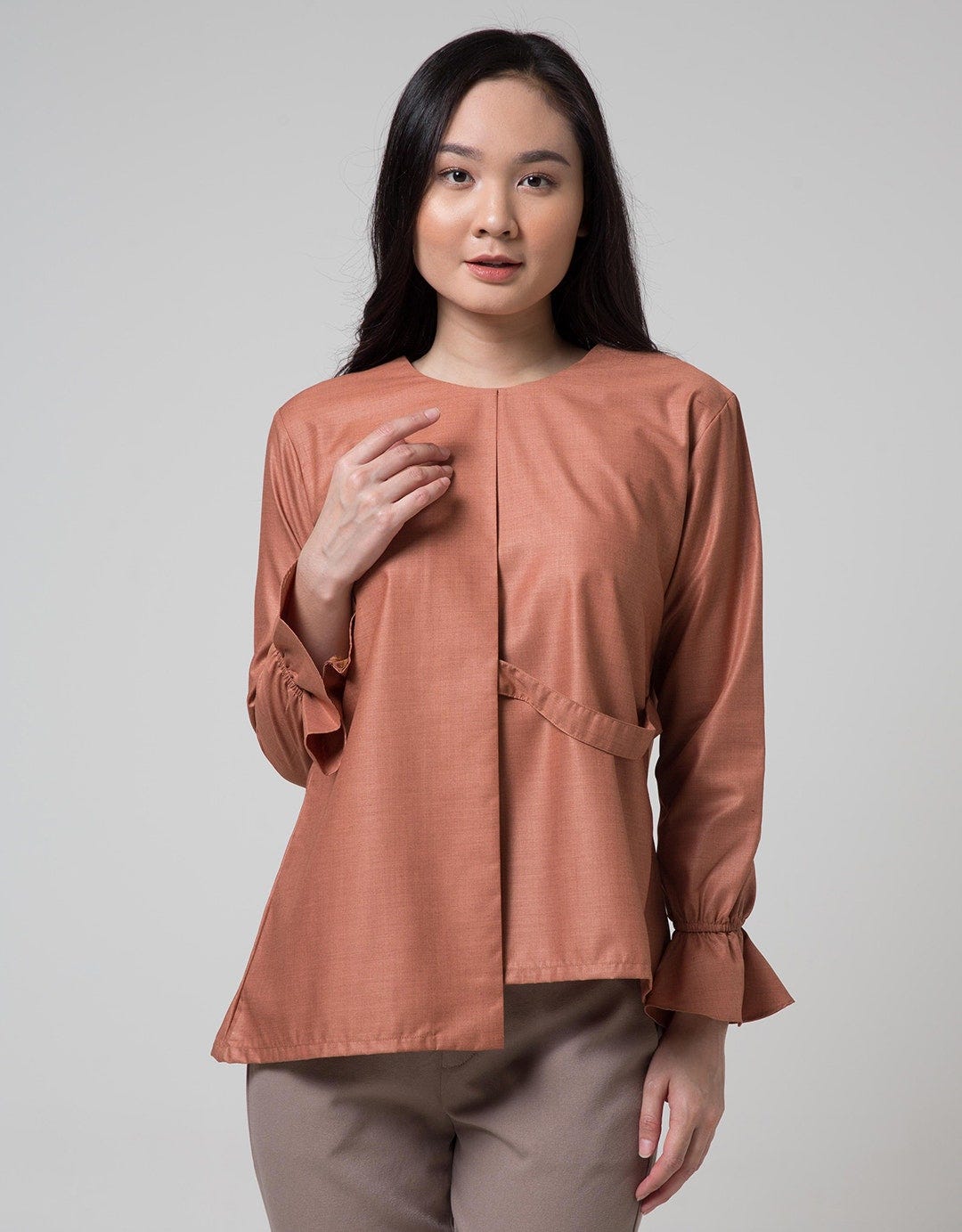 Chassia Long Sleeve Rabbania Top