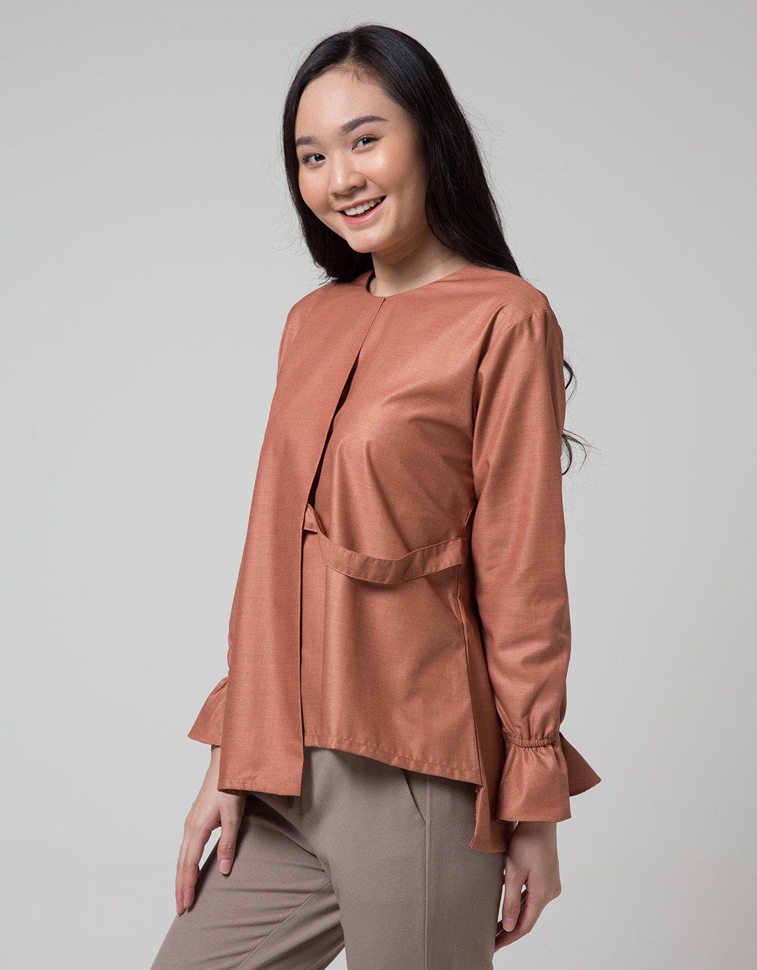 Chassia Long Sleeve Rabbania Top