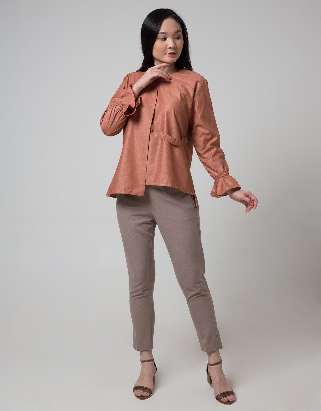 Chassia Long Sleeve Rabbania Top