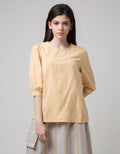 Exit Teal Blouse
