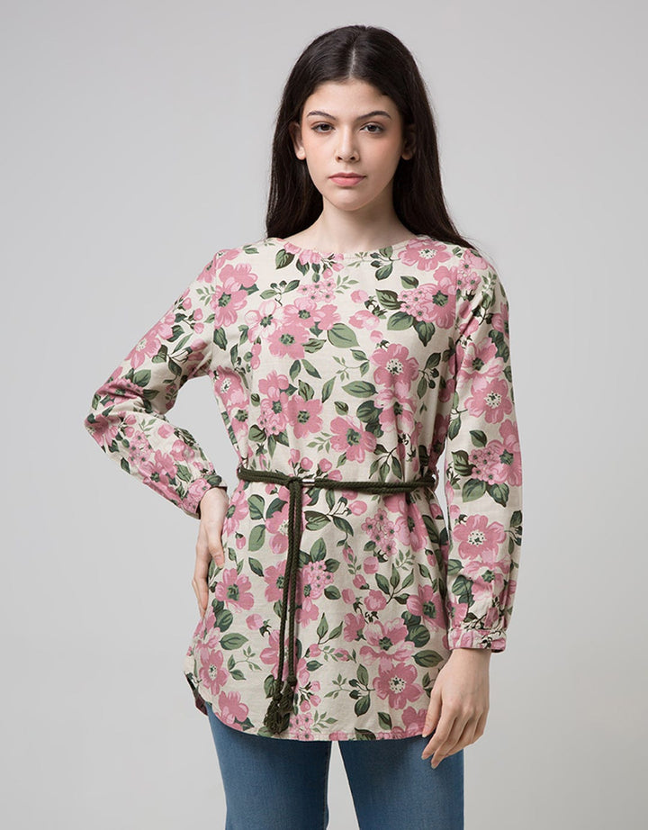 Expand Salwa Printing With Long Sleeves
