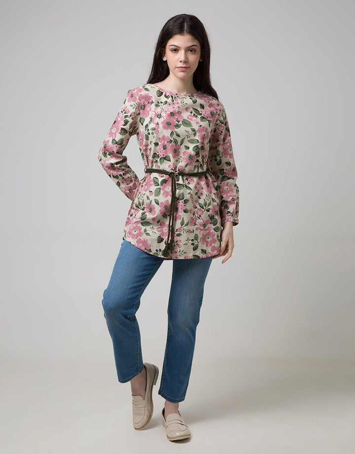 Expand Salwa Printing With Long Sleeves