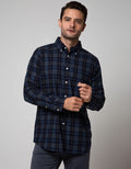 Cole Long Sleeve Shirt Woven Medium Check