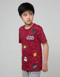 Star Wars Splash Icon Short Sleeve T-Shirt Fullprit