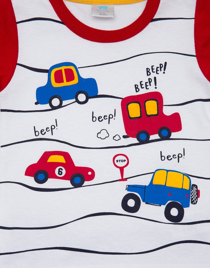 Pipiniko Top - Bottom Set Beep Beep Setbeep