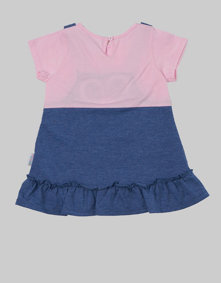 Pipiniko Overall Midi Skirt Flower Bee