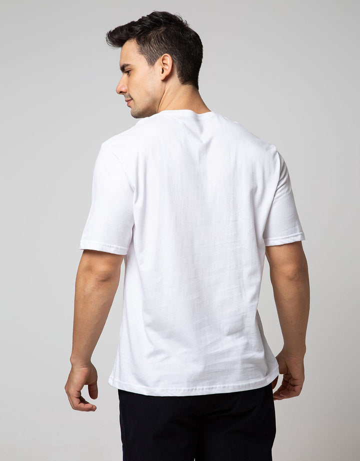 American Jeans Short Sleeve T-Shirt Print Brand On Chest Classic