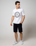 American Jeans Short Sleeve T-Shirt Print Brand On Chest Classic