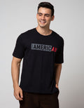 American Jeans Short Sleeve T-Shirt Classic Print Brand