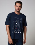 American Jeans Short Sleeve T-Shirt Classic Print Brand