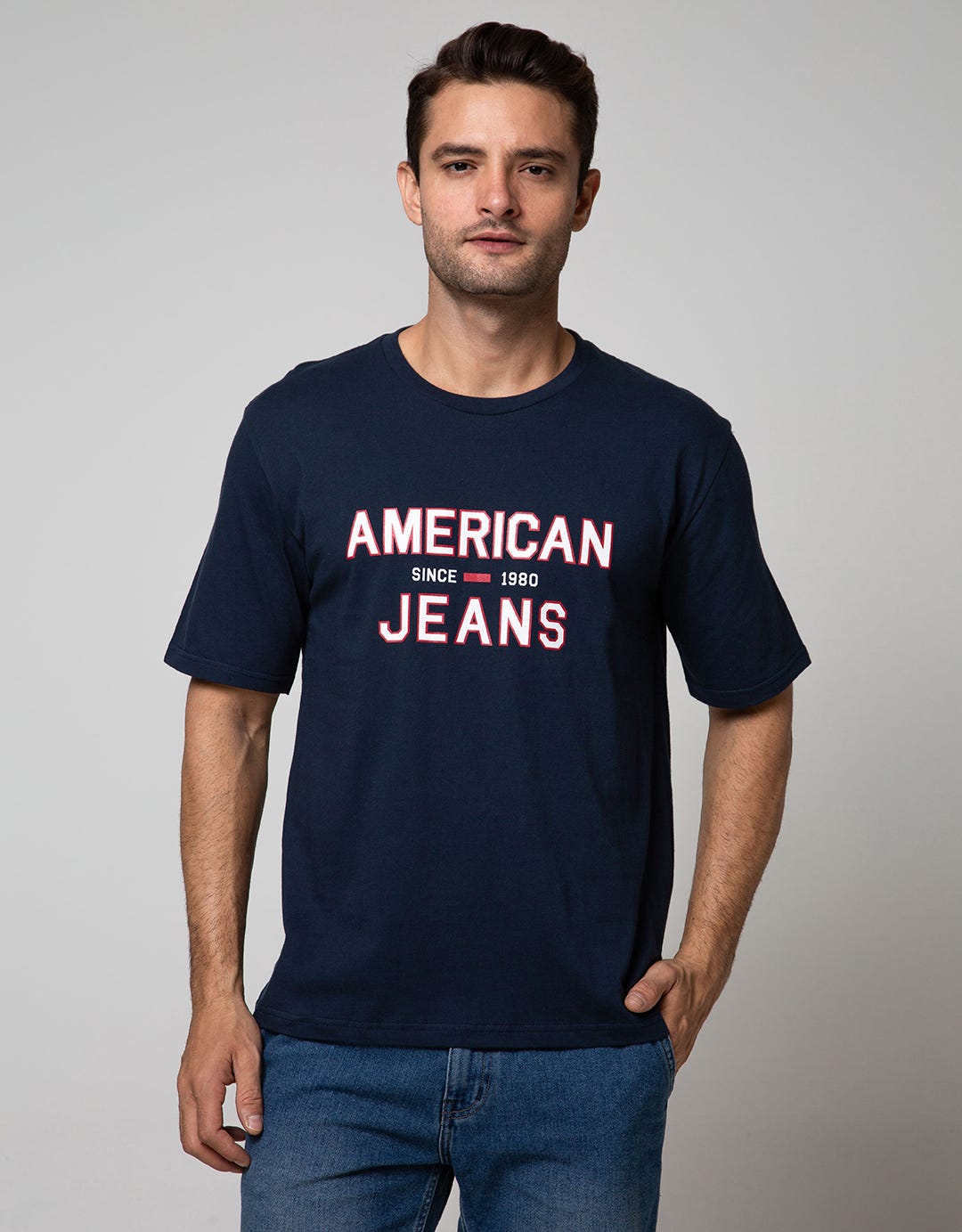 American Jeans Short Sleeve T-Shirt Printed