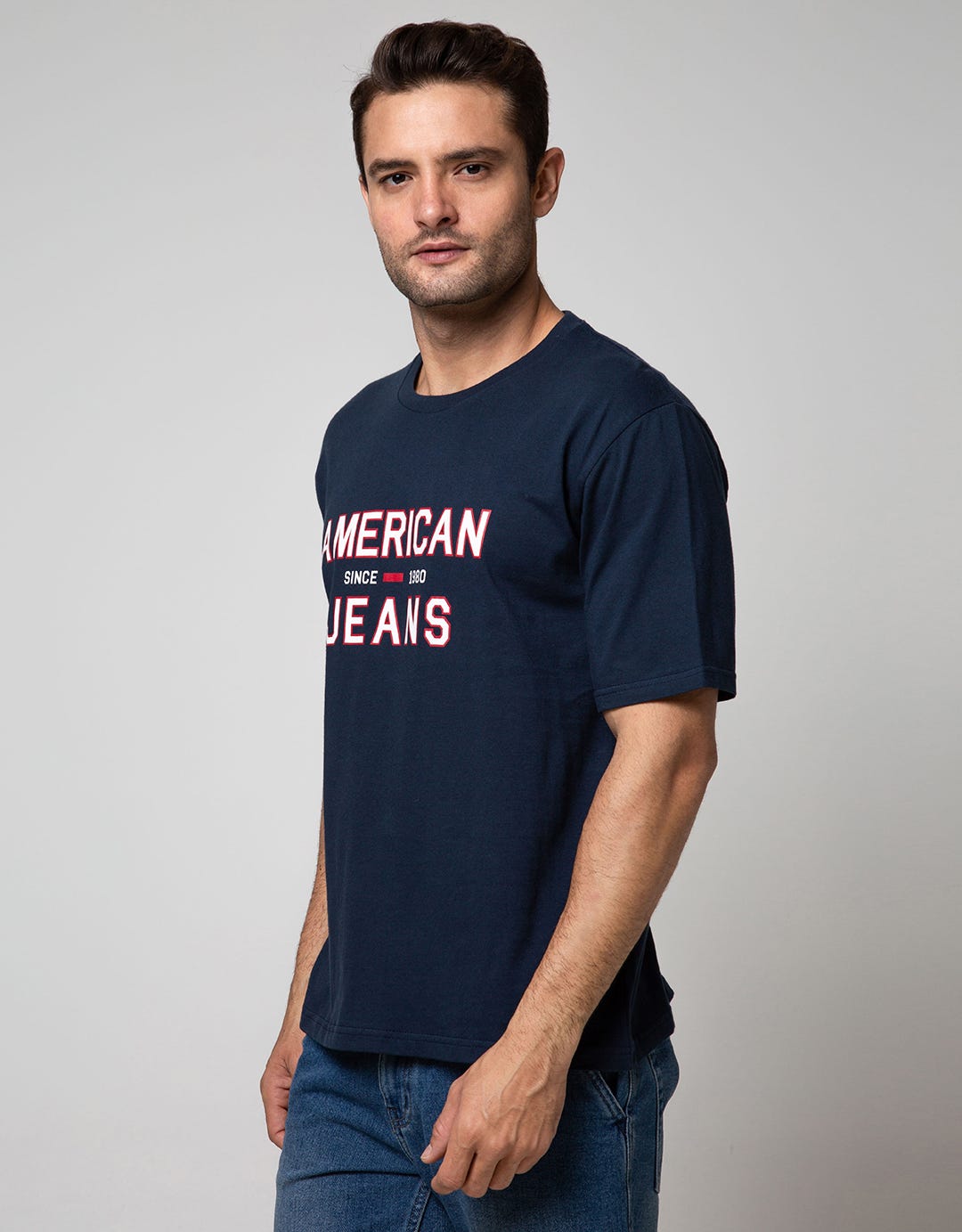 American Jeans Short Sleeve T-Shirt Printed