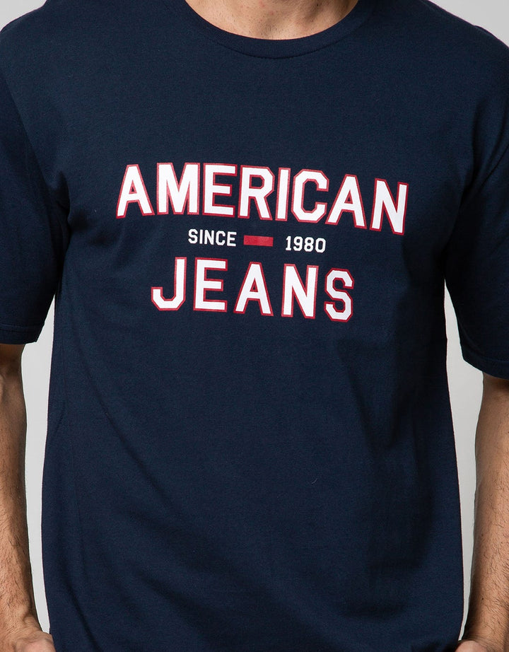 American Jeans Short Sleeve T-Shirt Printed
