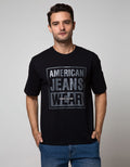 American Jeans Short Sleeve T-Shirt Classic Print Brand