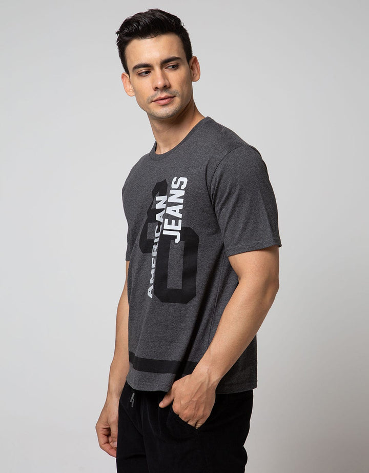 American Jeans Short Sleeve T-Shirt Print Brand Contemp