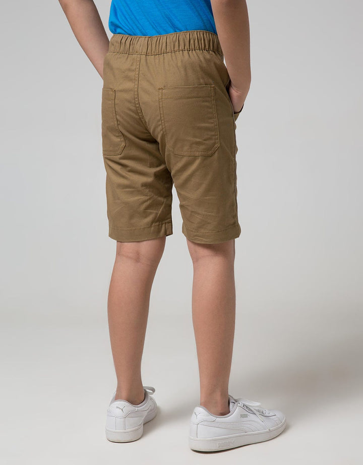 Little M Short Pants Woven Karet Bordir Dino
