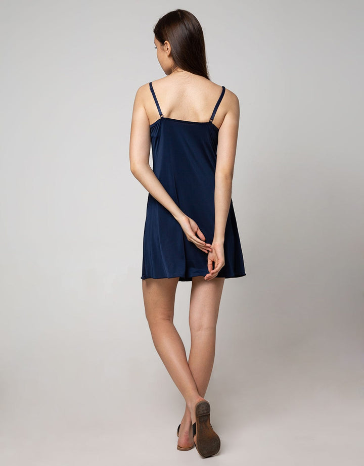 St.Yves Lingerie Lace Navy 2575