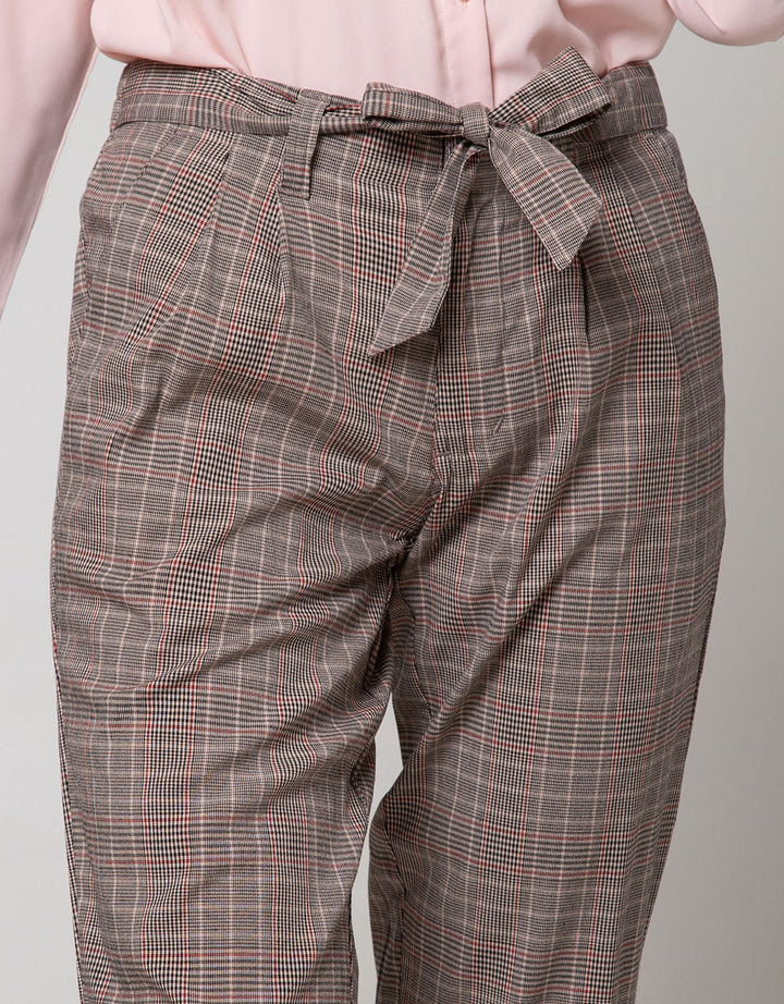 Details Chinos Long Pants Tapered Hounds Red W Tali