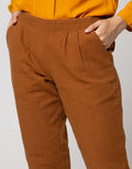 Details Chinos Long Pants Tapered Yamazaki Local No Tali