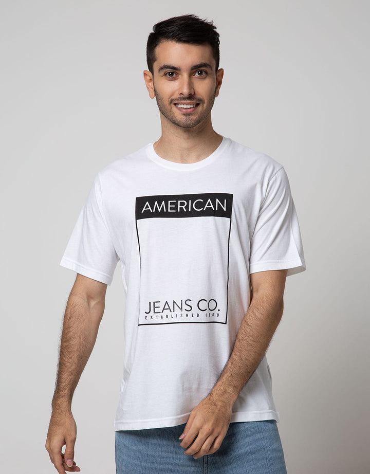 American Jeans Short Sleeve T-Shirt Printed