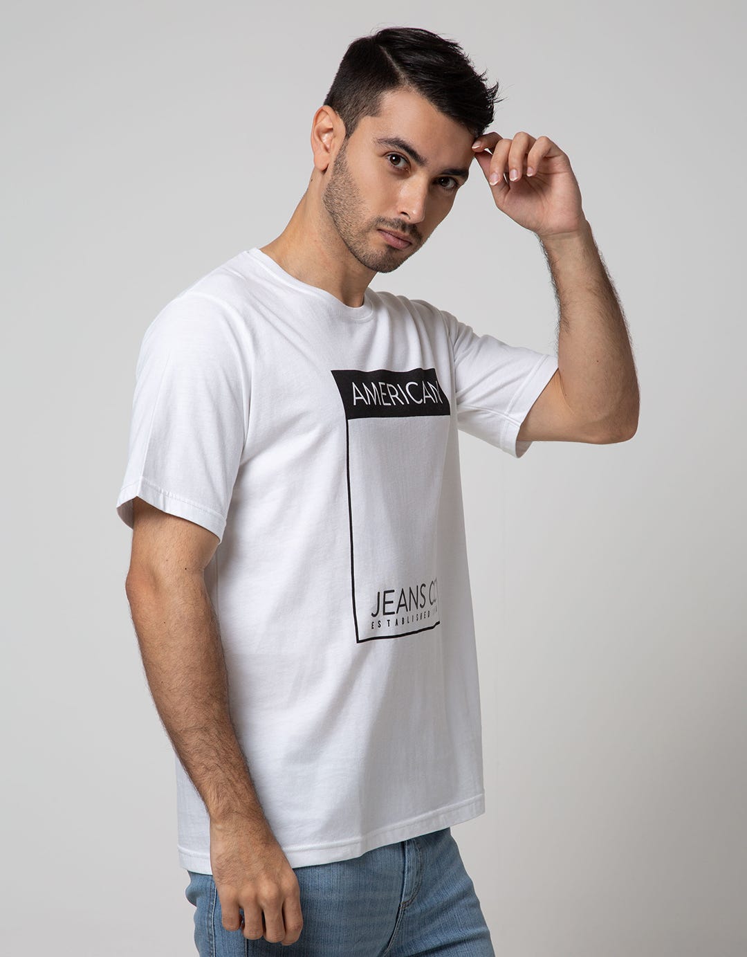American Jeans Short Sleeve T-Shirt Printed