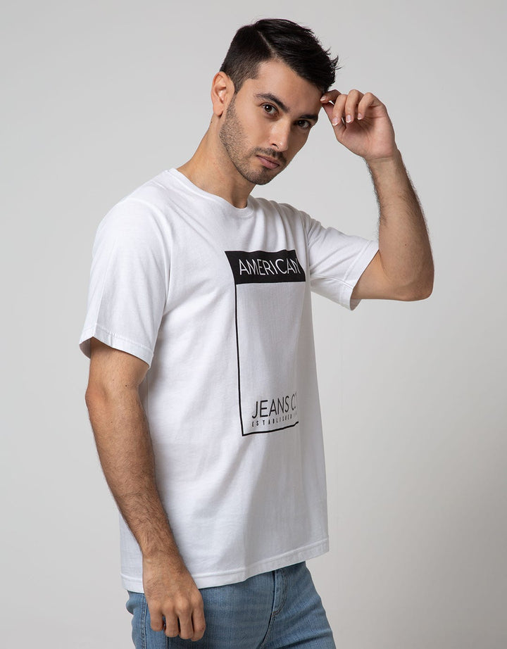 American Jeans Short Sleeve T-Shirt Printed