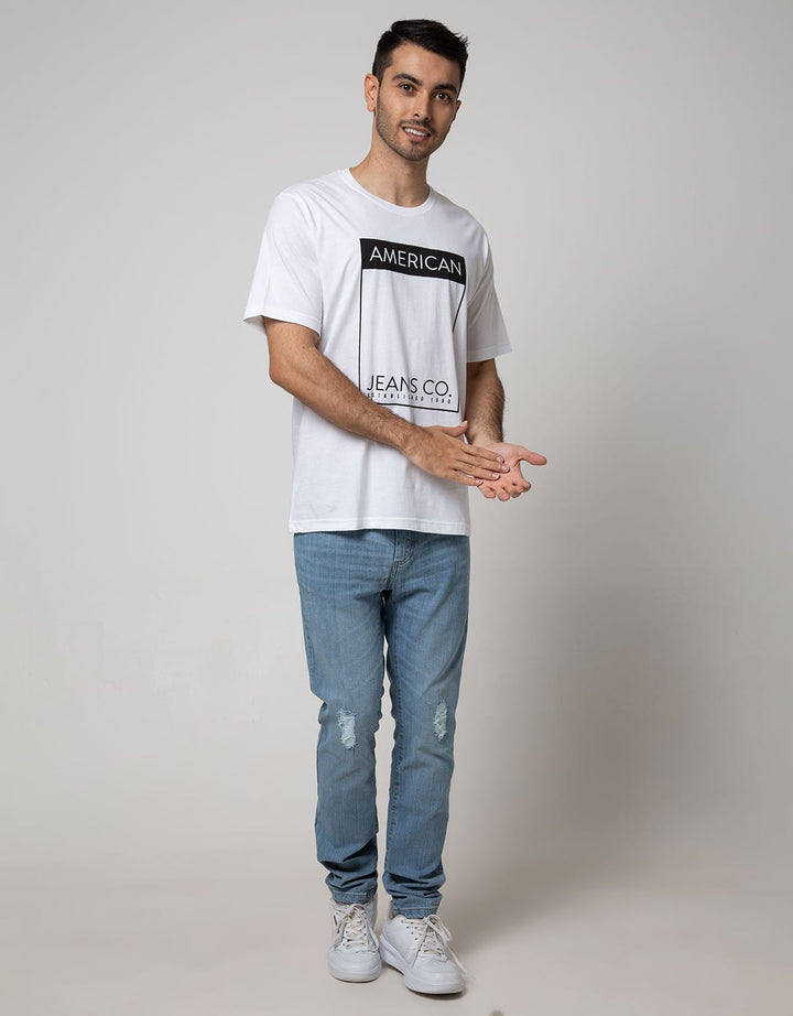 American Jeans Short Sleeve T-Shirt Printed