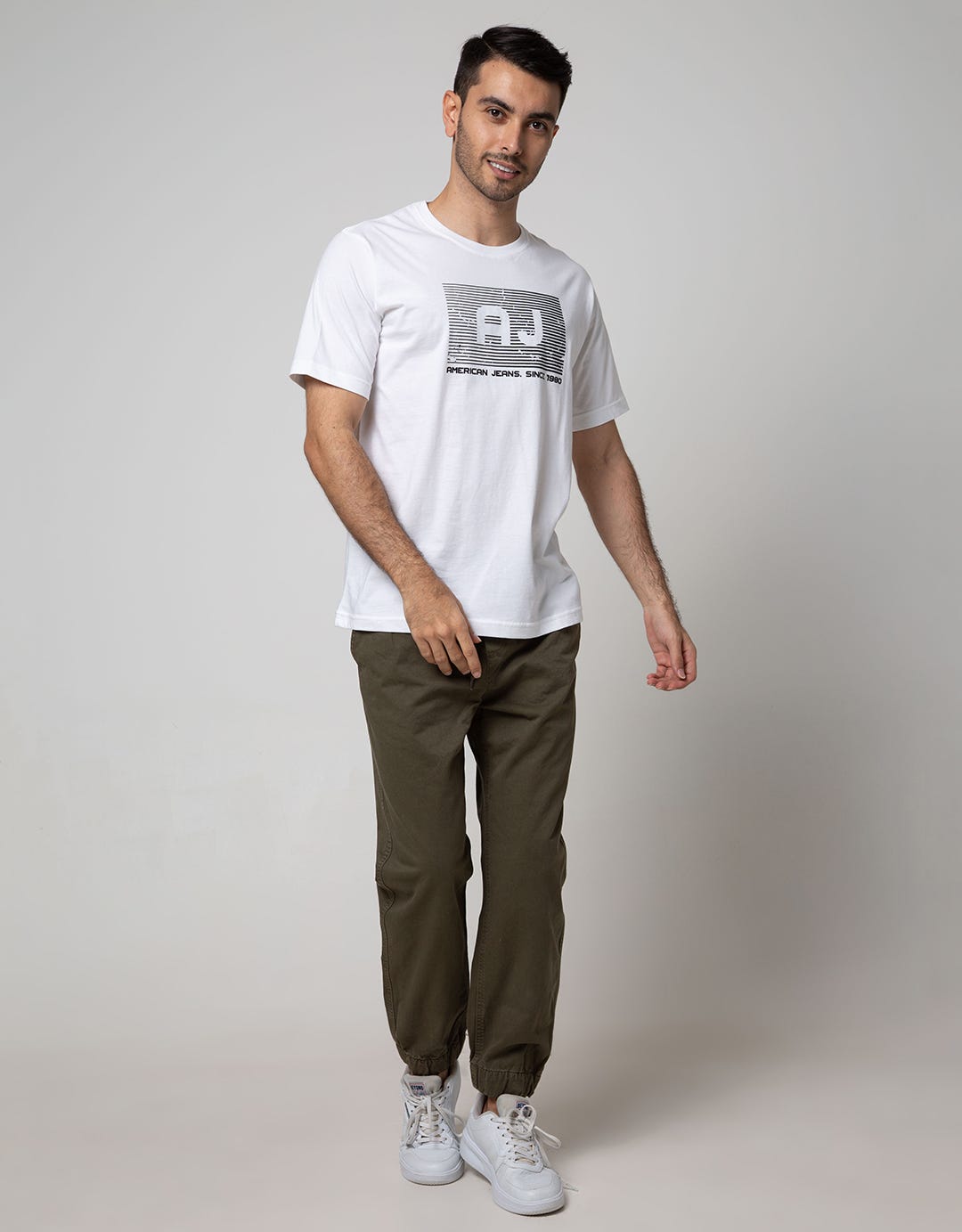 American Jeans Short Sleeve T-Shirt Printed American Jeans