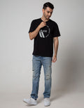 American Jeans Short Sleeve T-Shirt Printed Round