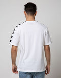 American Jeans Short Sleeve T-Shirt Cut N Sewn Screen Printed On Shoulder
