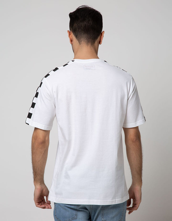 American Jeans Short Sleeve T-Shirt Cut N Sewn Screen Printed On Shoulder
