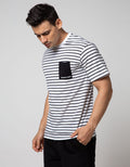 American Jeans Short Sleeve T-Shirt Stripe Classic