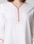 Details Long Sleeve Midi Dress Leb